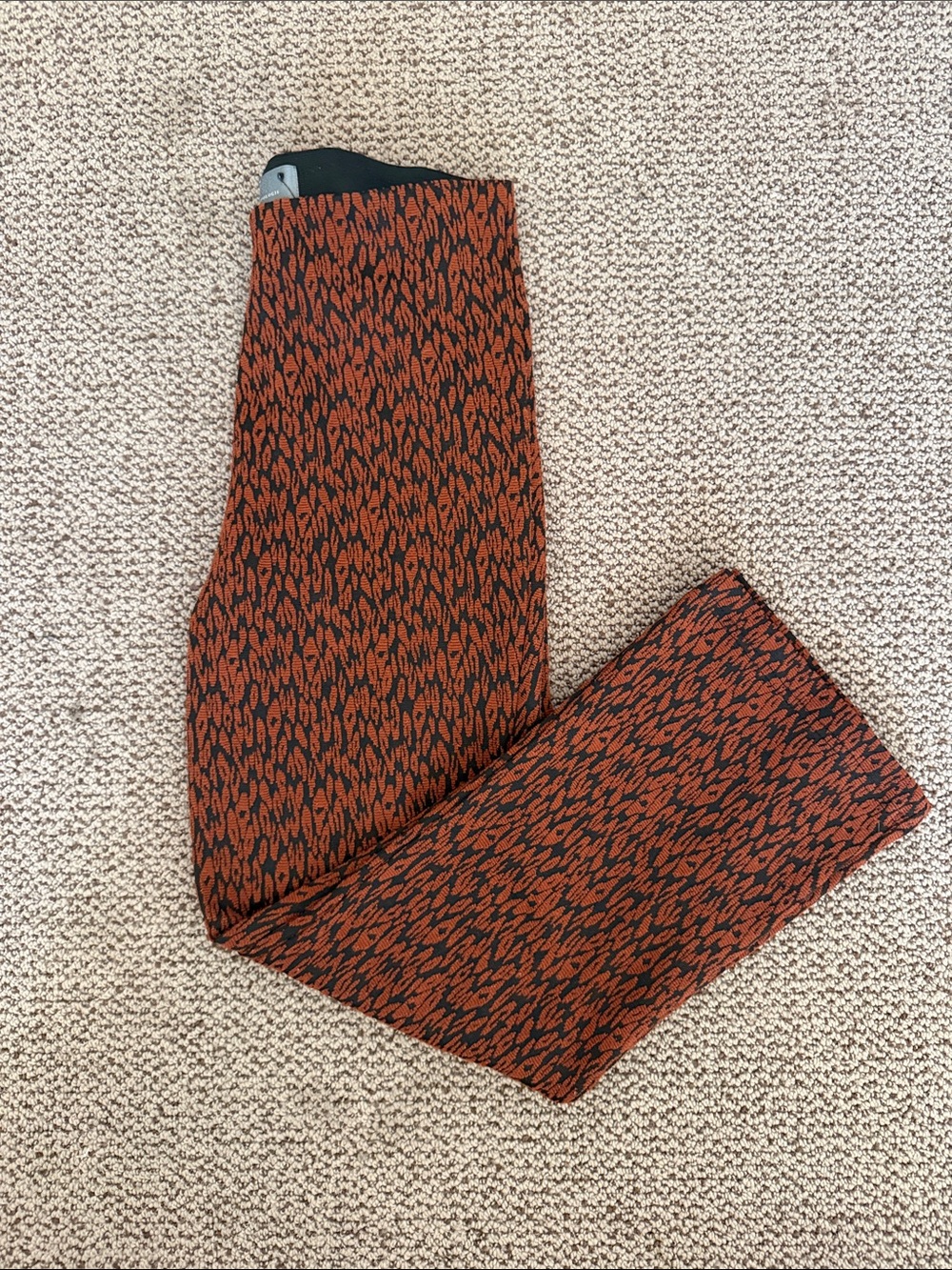 Anthropologie animal print pants